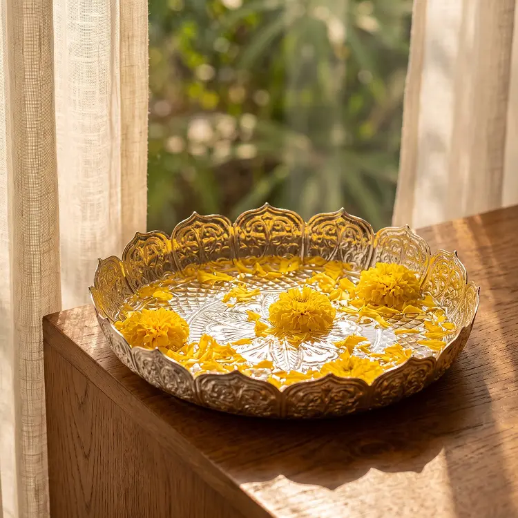 Chaand Silver Urli