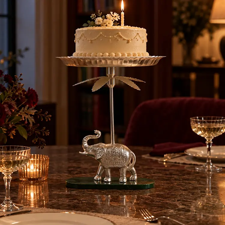 Elephant Cake Platter