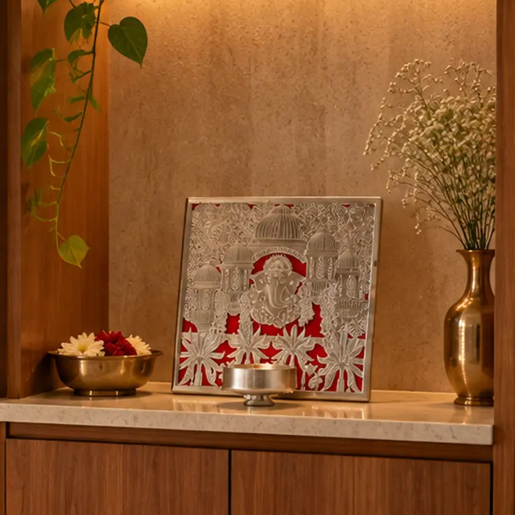 Shubh Ganesh Tealight Holder