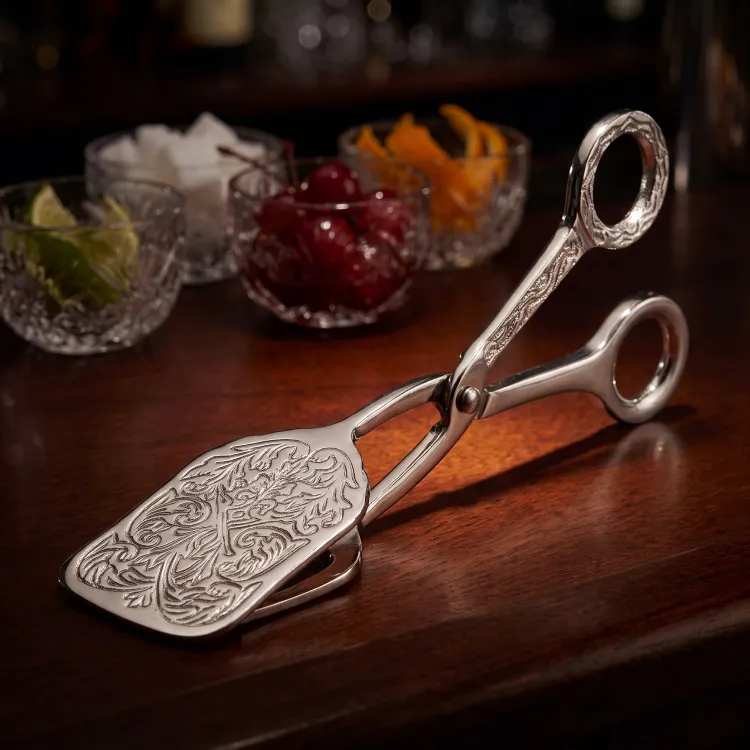 Silver Serving Tongs