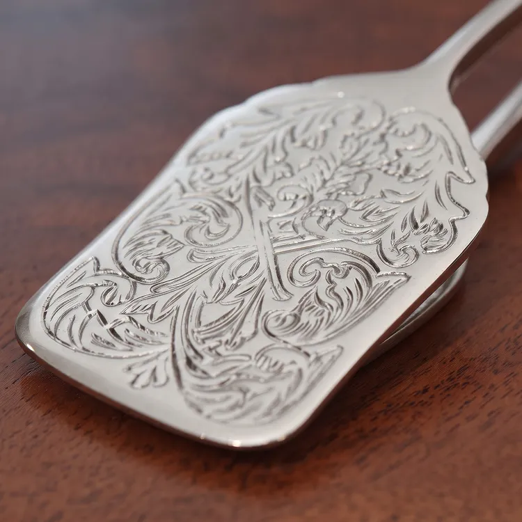 Silver Serving Tongs