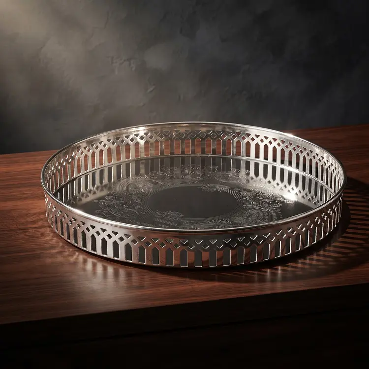 Zoya Silver Serving Tray