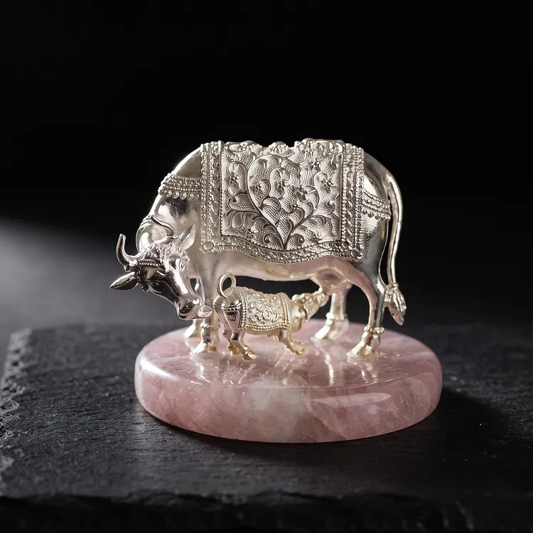 Kamdhenu Silver Cow