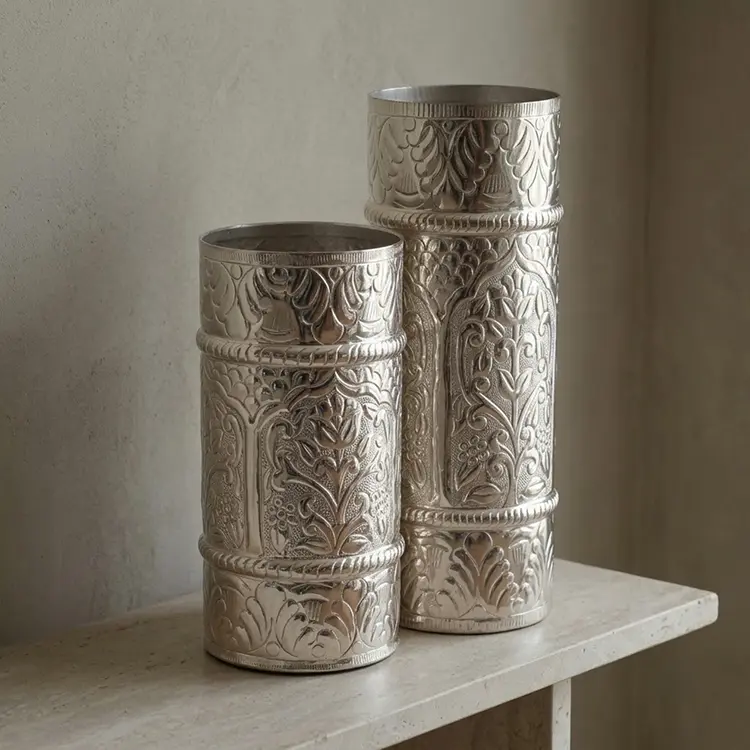 Mehr Candleholder and Vase Duo