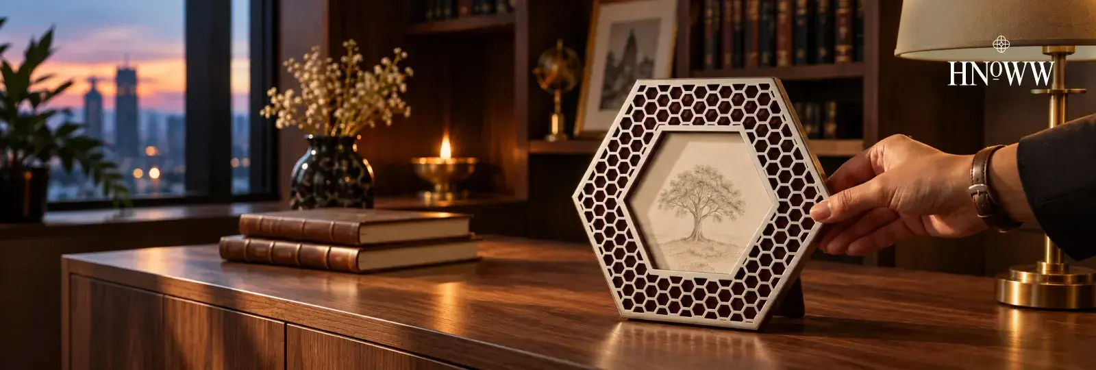 Virasat sculptural frame for corporate Diwali gifting