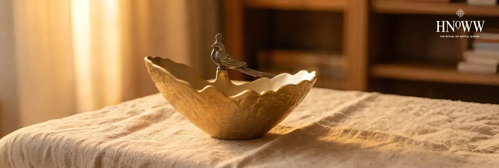 the hoopoe bowl luxury decorative bowl for gifting in Dubai