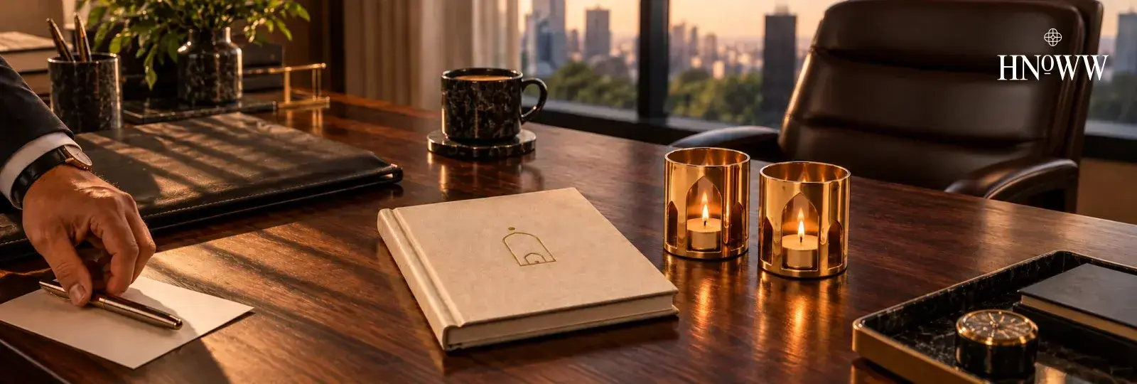 Aarambh journal and light set for Diwali corporate gifting